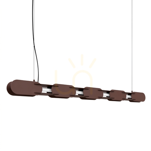 Prüfen CHAIN 158 braun LED 3000K Pendelleuchte