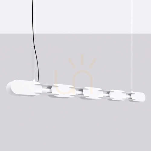 Prüfen CHAIN 158 Pendelleuchte weiß LED 3000K