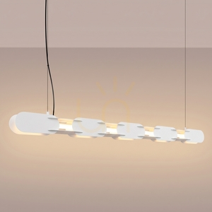 CHAIN 158 Pendelleuchte weiß LED 3000K small 2