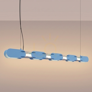 CHAIN 158 blaue LED 3000K Pendelleuchte small 2