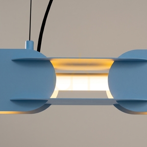 CHAIN 158 blaue LED 3000K Pendelleuchte small 3