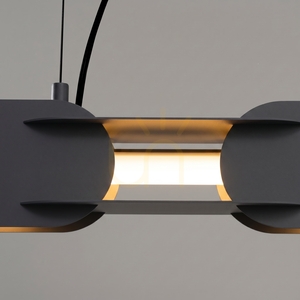 CHAIN 158 schwarz LED 3000K Pendelleuchte small 3