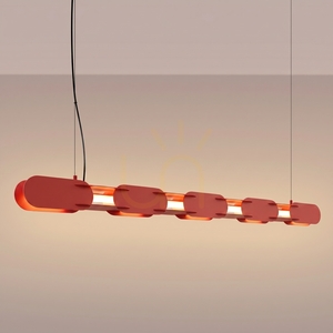 CHAIN 158 rote LED 3000K Pendelleuchte small 2