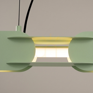 CHAIN 158 sage LED 3000K Pendelleuchte small 3