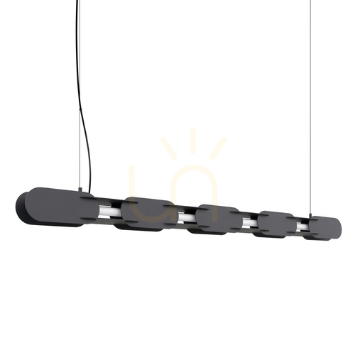 Prüfen CHAIN 158 schwarz LED 4000K Pendelleuchte