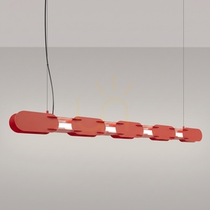 CHAIN 158 rote LED 4000K Pendelleuchte small 2