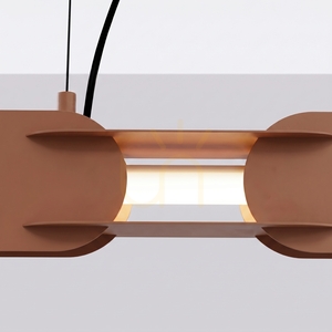 CHAIN 158 mocca LED 4000K Pendelleuchte small 3