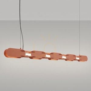 Pendelleuchte Thoro CHAIN 158 ockerrot LED 4000 K TH.1043 small 2