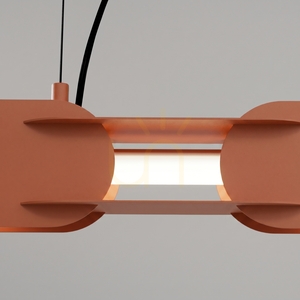 Pendelleuchte Thoro CHAIN 158 ockerrot LED 4000 K TH.1043 small 3