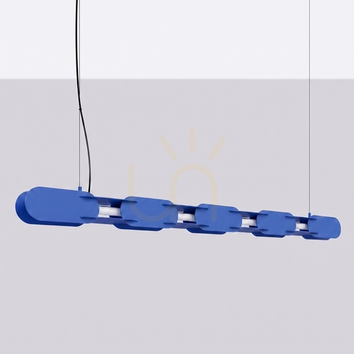 Prüfen CHAIN 158 ultramarine LED 4000K Pendelleuchte