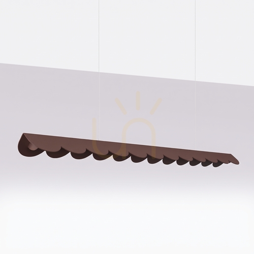 Prüfen BISCUIT 130 braun LED 4000K Pendelleuchte