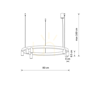 FOURTY ROUND LED-Pendelleuchte 12284 Nowodvorski small 9