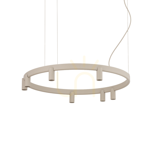 Prüfen FOURTY ROUND LED-Pendelleuchte 12284 Nowodvorski