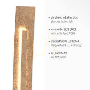 NEVIS 603-12 Gold 1xLED Stehleuchte small 3