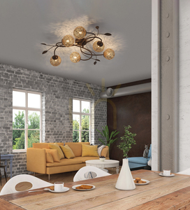 Plafond GRETA 6398-48 Rost 6xG9 small 2