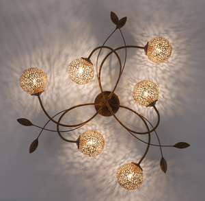 Plafond GRETA 6398-48 Rost 6xG9 small 4