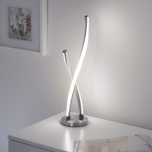 POLINA Tischleuchte 9141-55 Silber 1xLED 2 POLINA Tischleuchte 9141-55 Silber 1xLED small 2