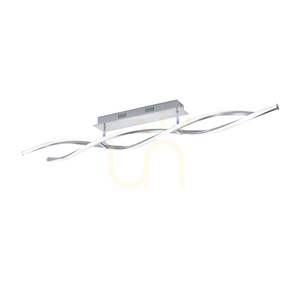 POLINA Plafond 9143-55 Silber 2xLED small 11