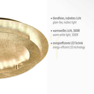Plafond NEVIS 9621-12 Gold 4xLED 3 Plafond NEVIS 9621-12 Gold 4xLED small 3