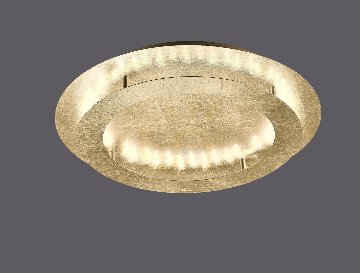 Prüfen Plafond NEVIS 9621-12 Gold 4xLED Plafond NEVIS 9621-12 Gold 4xLED