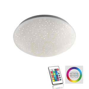 SKYLER Plafond 14241-16 Weiß 1xLED small 1