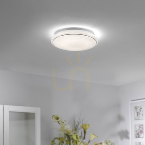 LED-Deckenleuchte JUPITER 14362-16 weiß Ø35 cm Sternenhimmel-Optik small 2