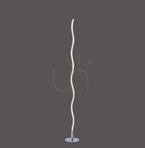 Prüfen WAVE Stehleuchte 15168-55 Silber 1xLED