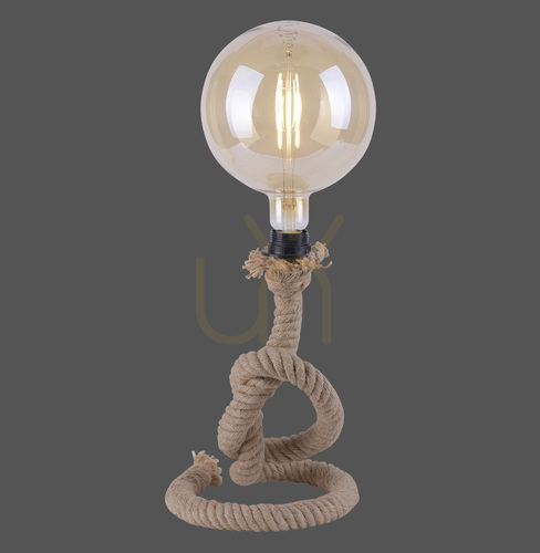 Prüfen ROPE Tischleuchte 15480-18 Schwarz 1xE27