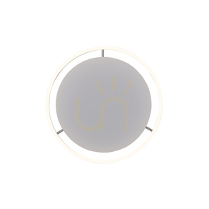 Plafond RITUS 15391-95 Silber 1xLED small 19