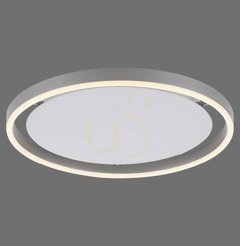 Prüfen Plafond RITUS 15391-95 Silber 1xLED