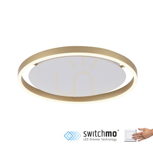 RITUS Plafond 15391-60 Messing 1xLED small 1