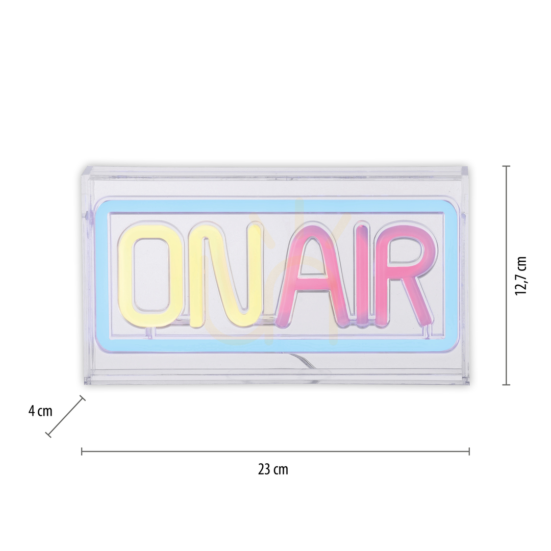 Aussicht NEON-ON AIR Wandleuchte 85013-70 Multicolor 1xLED NEON-ON AIR Wandleuchte 85013-70 Multicolor 1xLED