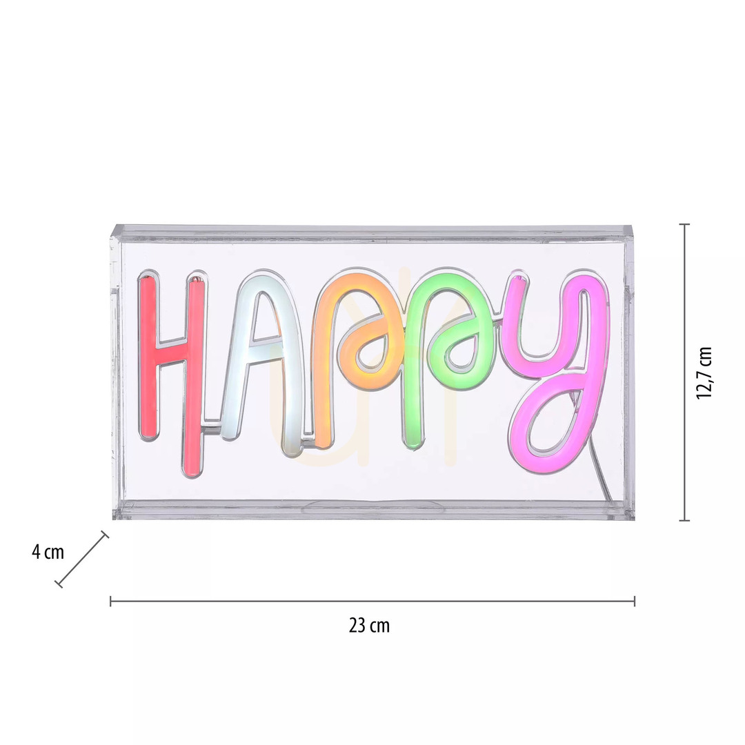 Aussicht NEON-HAPPY 85027-70 Multicolor 1xLED Wandleuchte NEON-HAPPY 85027-70 Multicolor 1xLED Wandleuchte