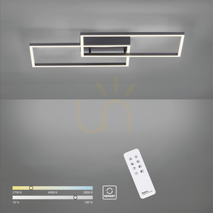 Plafond IVEN 14140-18 Schwarz 2xLED 9 Plafond IVEN 14140-18 Schwarz 2xLED small 9