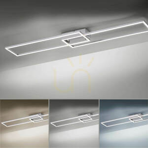 Plafond IVEN 14019-55 Silber 2xLED small 4