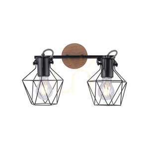 Plafond JARO 15672-78 Schwarz 2xE27 small 10
