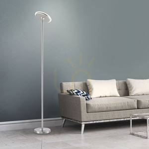 HANS Stehleuchte 11729-55 Silber 1xLED 2 HANS Stehleuchte 11729-55 Silber 1xLED small 2