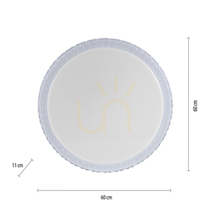 FRIDA Plafond 14373-00 Transparent 1xLED small 6