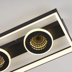 Plafond TRAFORO 6854-18 Schwarz 1xLED 22 Plafond TRAFORO 6854-18 Schwarz 1xLED small 22