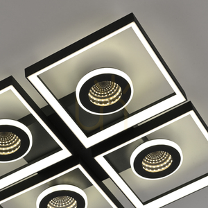 TRAFORO 6855-18 Plafond Schwarz 1xLED small 14