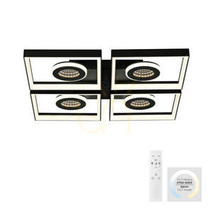 TRAFORO 6855-18 Plafond Schwarz 1xLED small 6