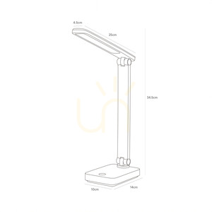 Schreibtischlampe 1949-WH Weiß 1xLED small 6