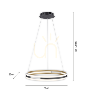 Q-BELUGA 2051-60 Braun 1xLED Pendelleuchte 8 Q-BELUGA 2051-60 Braun 1xLED Pendelleuchte small 8