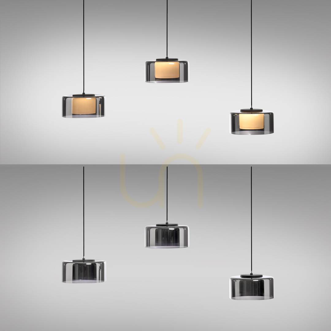 Anzeige RIKA Pendelleuchte 2113-18 Schwarz 3xLED RIKA Pendelleuchte 2113-18 Schwarz 3xLED