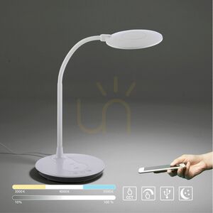 ASTRID Tischleuchte 14416-16 Weiß 1xLED small 10
