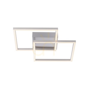 Plafond IVEN 14002-55 Silber 2xLED small 14
