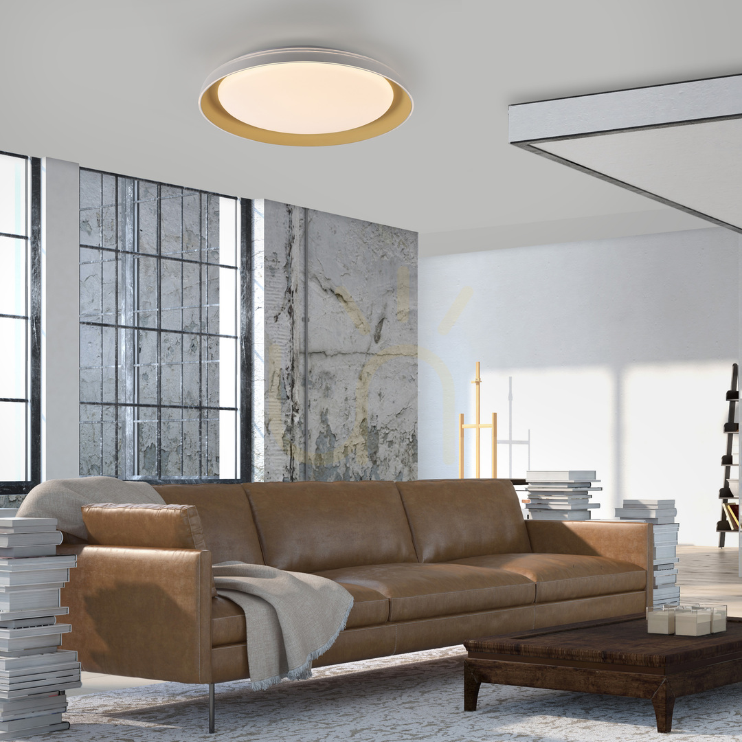 Vorschau SATI Plafond 14368-60 Messing 1xLED SATI Plafond 14368-60 Messing 1xLED