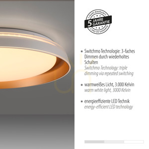 SATI Plafond 14368-60 Messing 1xLED 4 SATI Plafond 14368-60 Messing 1xLED small 4