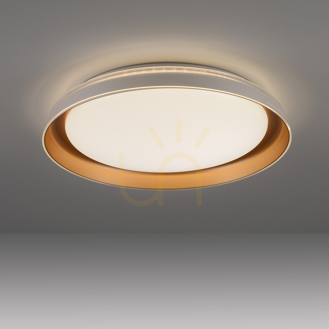 Prüfen SATI Plafond 14368-60 Messing 1xLED SATI Plafond 14368-60 Messing 1xLED