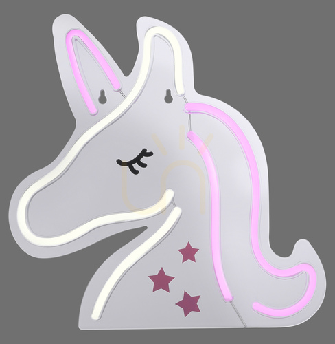 Prüfen NEON-UNICORN 85025-70 Multicolor 1xLED Wandleuchte